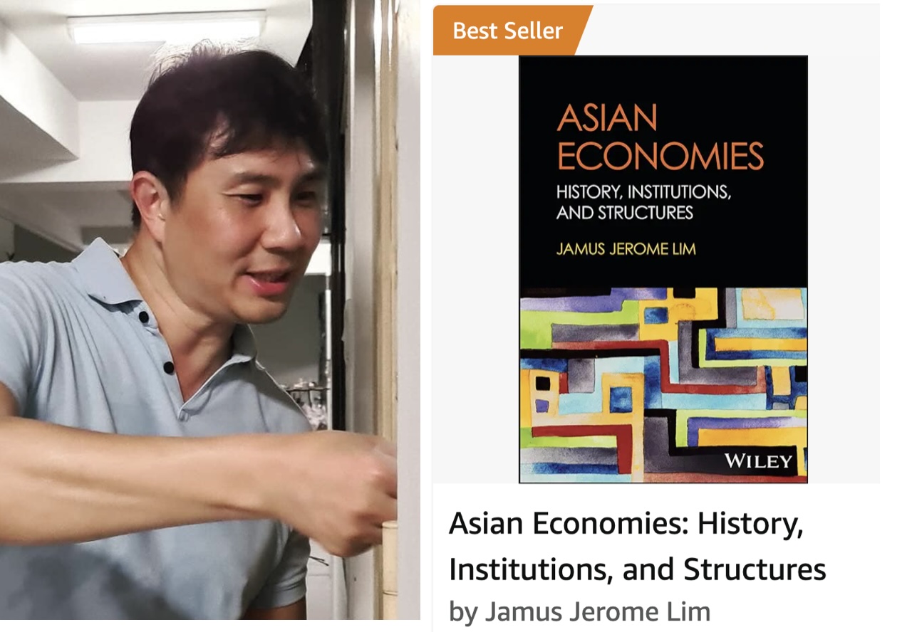 Jamus Lim's new book on economics is an Amazon bestseller!